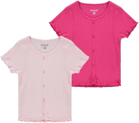 2-Pack Pointelle Knit Tops