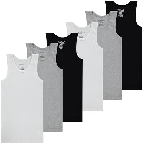 6-Pack Little Girls Tank Tops